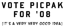 Vote Picpak for '08